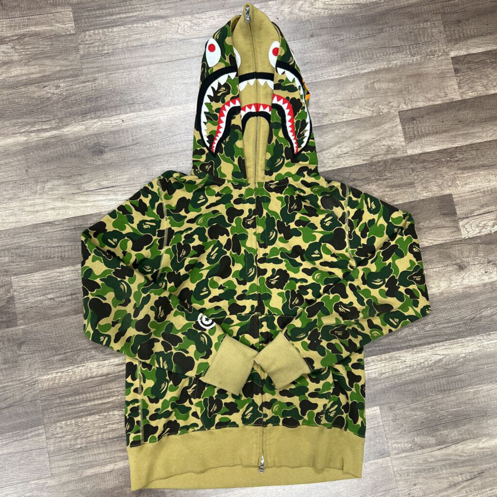 Bape Hoodie Camo Double Hood