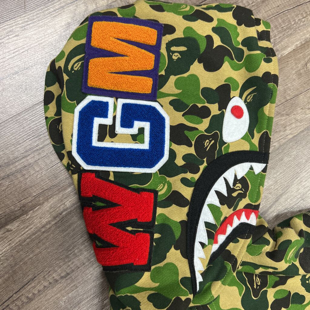 Bape Hoodie Camo Double Hood