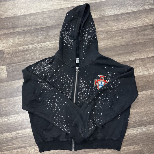 Valley Dreams Hoodie Black Red