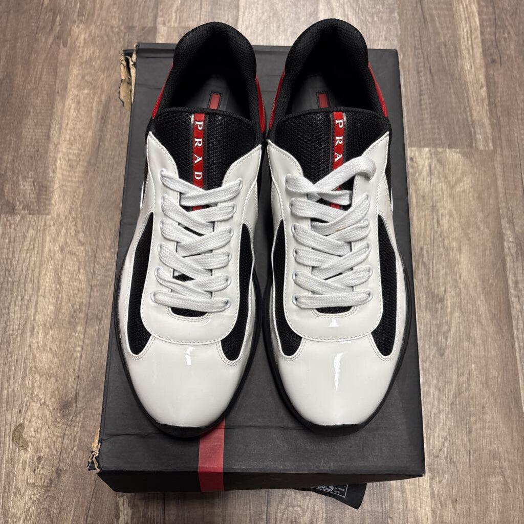 Prada America Cup White Black