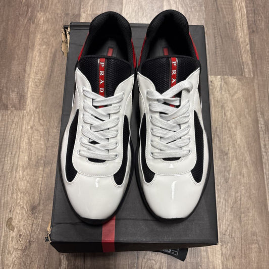 Prada America Cup White Black