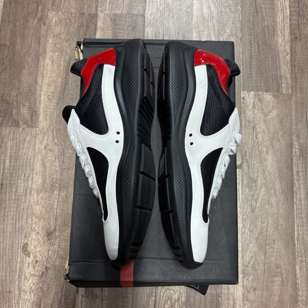Prada America Cup White Black