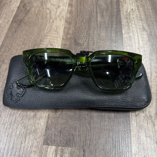Chrome Hearts vagillionaire sunglasses green tint