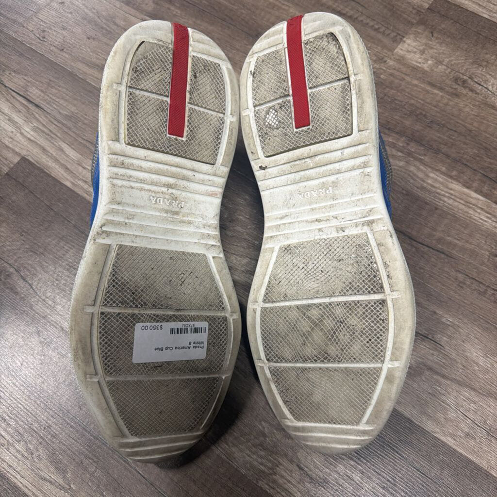 Prada America Cup Blue White