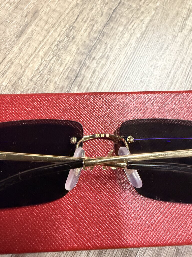 Cartier Glasses Panther Black Tint