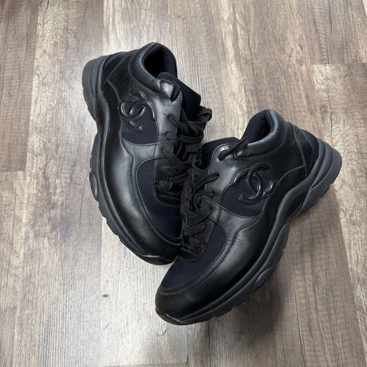 Chanel Trainer Triple Black Staff (NO BOX)