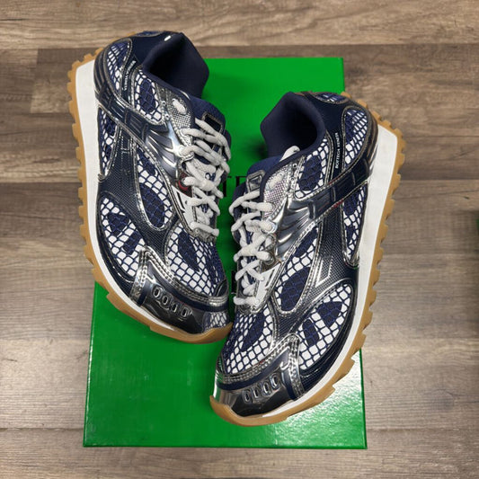 Bottega Veneta orbit blue silver