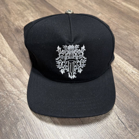 Chrome hearts hat dagger denim Black