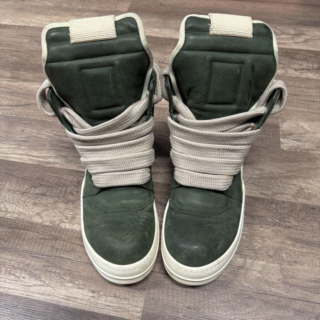 Rick owens geobasket jumbo laces green (no box)