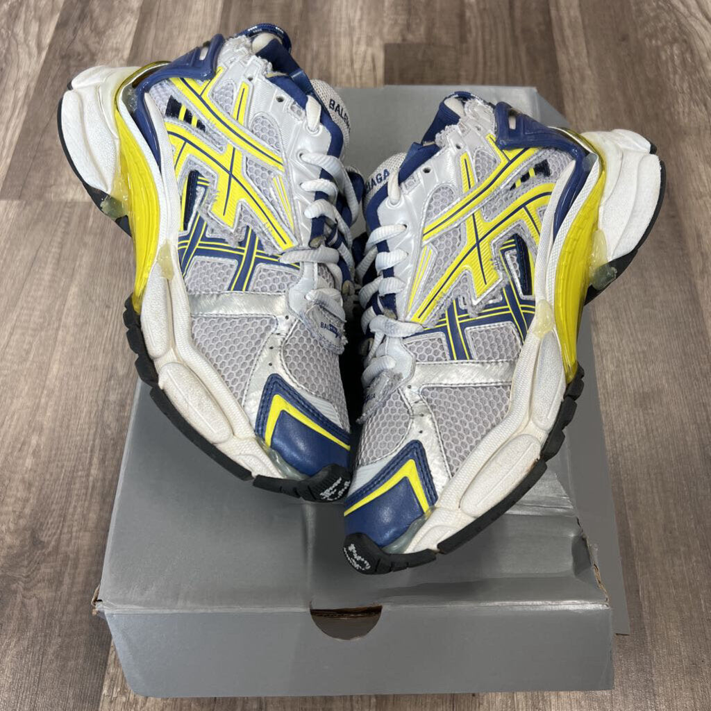 Balenciaga Runner Grey Blue Yellow