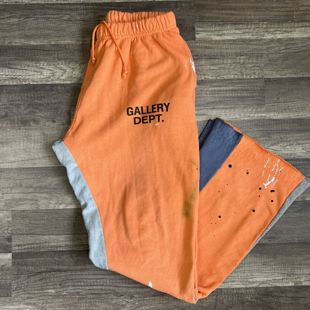 Gallery Dept Flair Sweatpants Orange