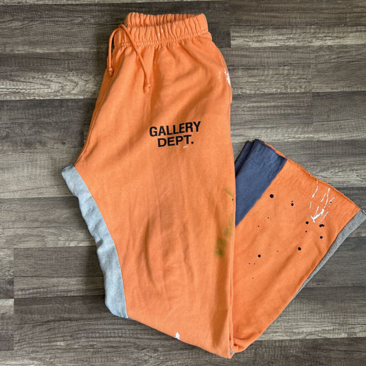 Gallery Dept Flair Sweatpants Orange
