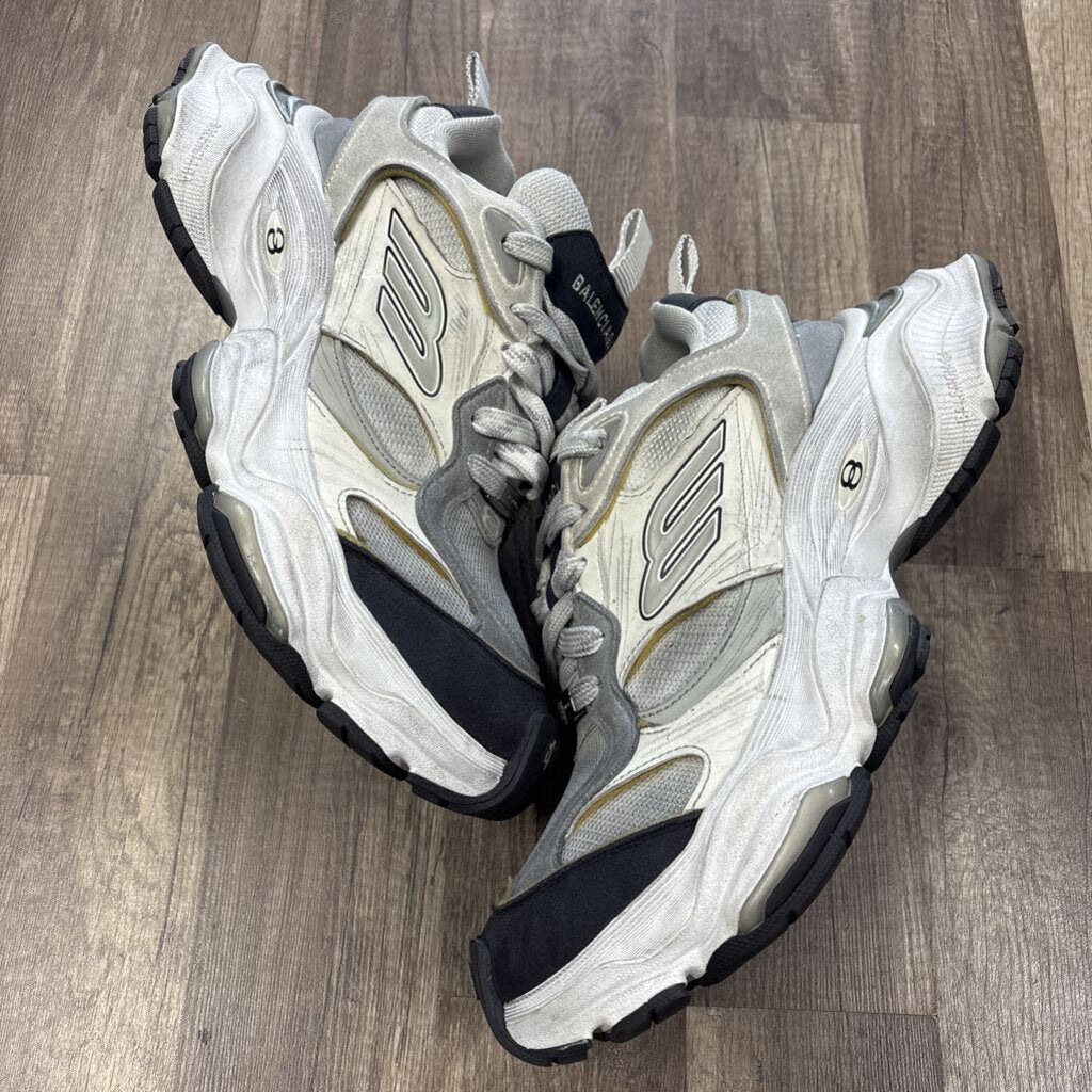 Balenciaga Cargo Sneakers White Grey