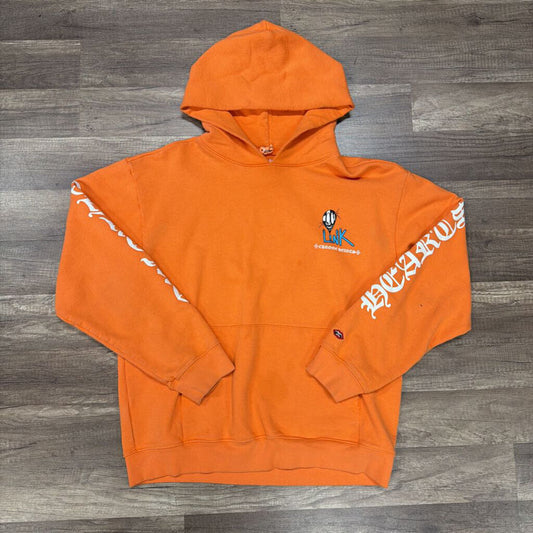 Chrome Hearts x Matty boy Link hoodie orange