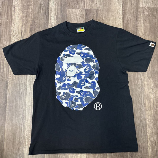 Bape Shirt Blue Camo