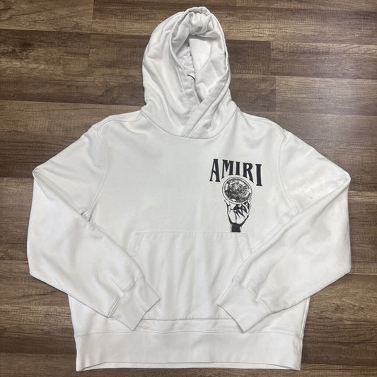 Amiri Hoodie White Globe