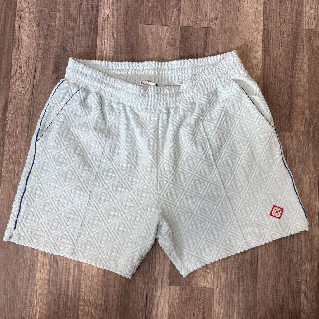 Casa Blanca Shorts Baby Blue Cotton