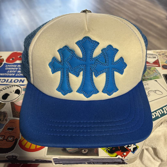 Chrome Hearts Cemetery Blue Trucker