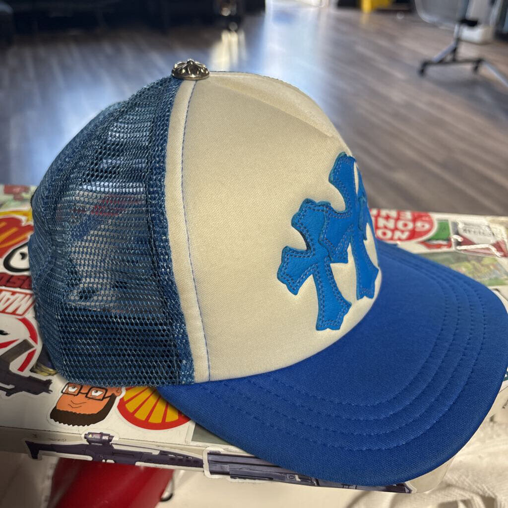 Chrome Hearts Cemetery Blue Trucker