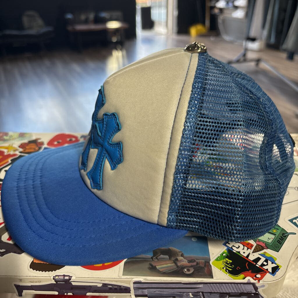 Chrome Hearts Cemetery Blue Trucker