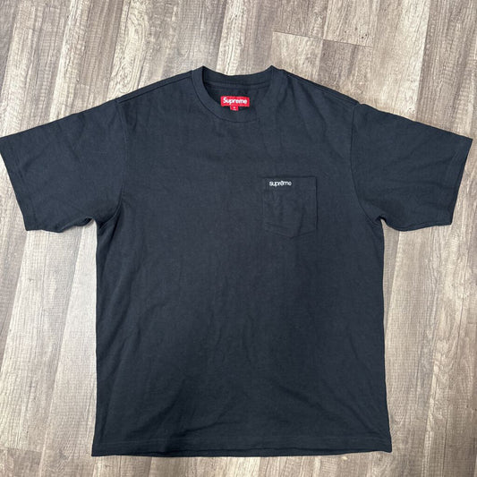 Supreme Front Pocket Shirt Black