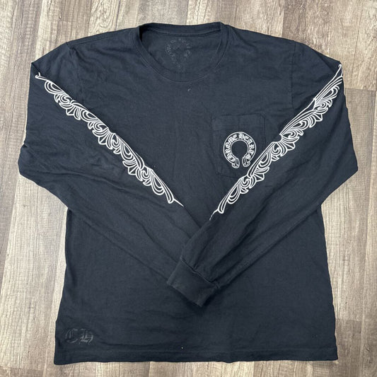 Chrome Hearts Floral Horse shoe Shirt