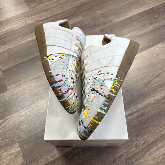 Maison Margiela Replica Paint Splatter Light Grey