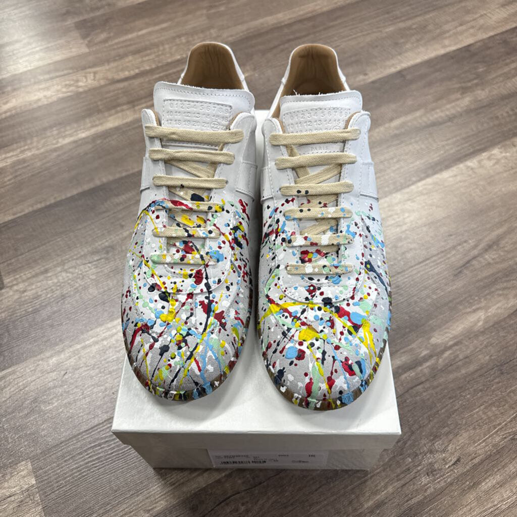 Maison Margiela Replica Paint Splatter Light Grey