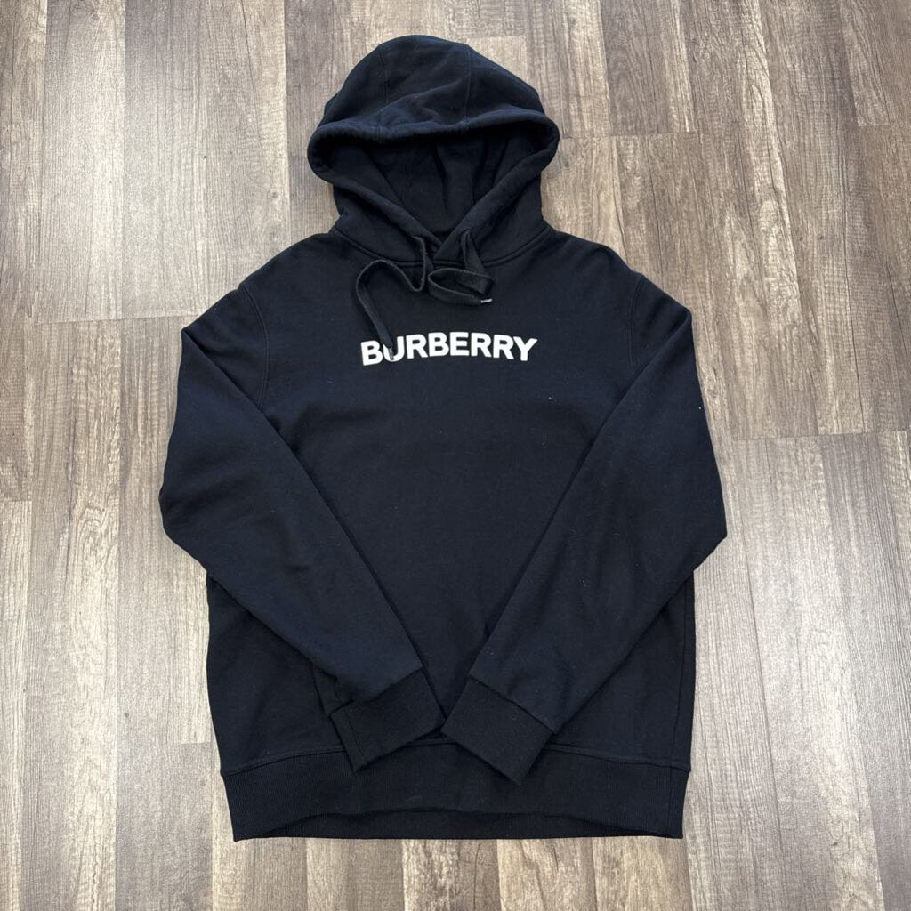 Burberry logo hoodie black