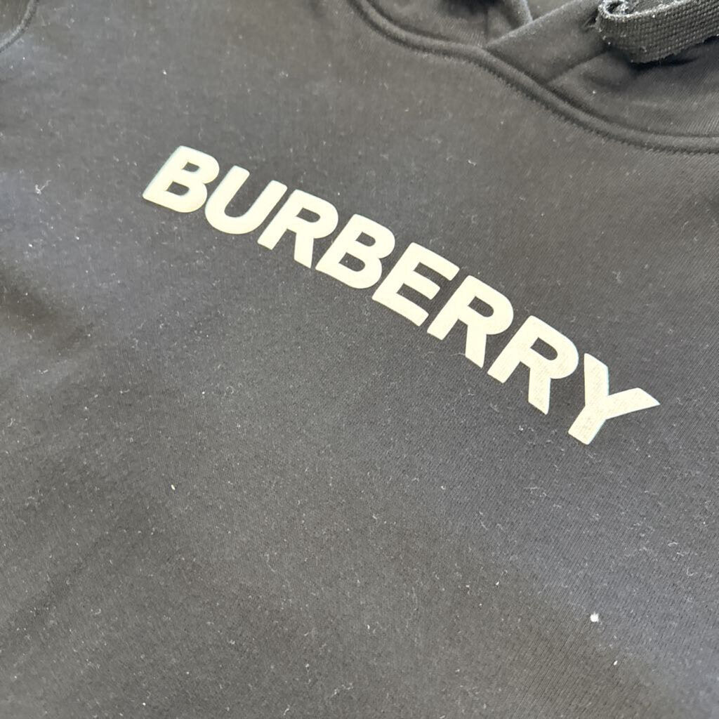 Burberry logo hoodie black