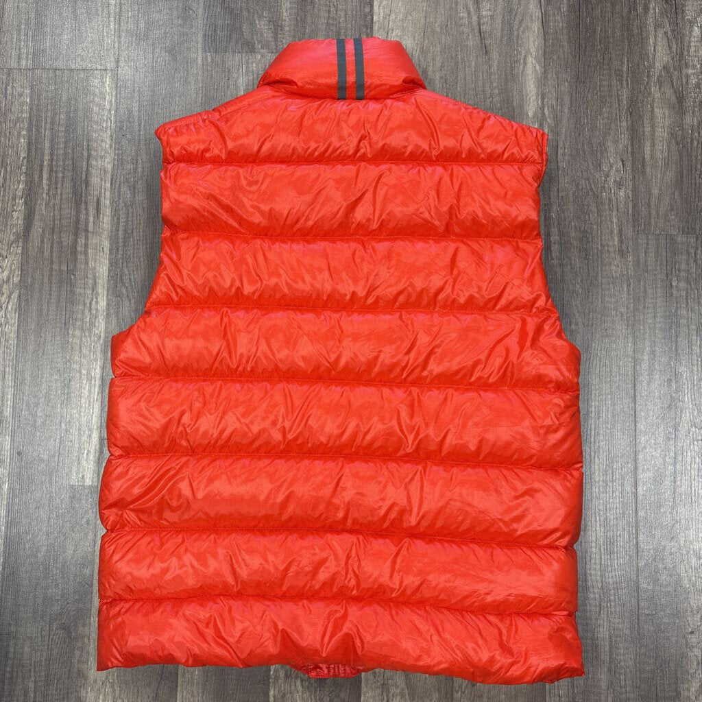 Canada goose puffer vest orange