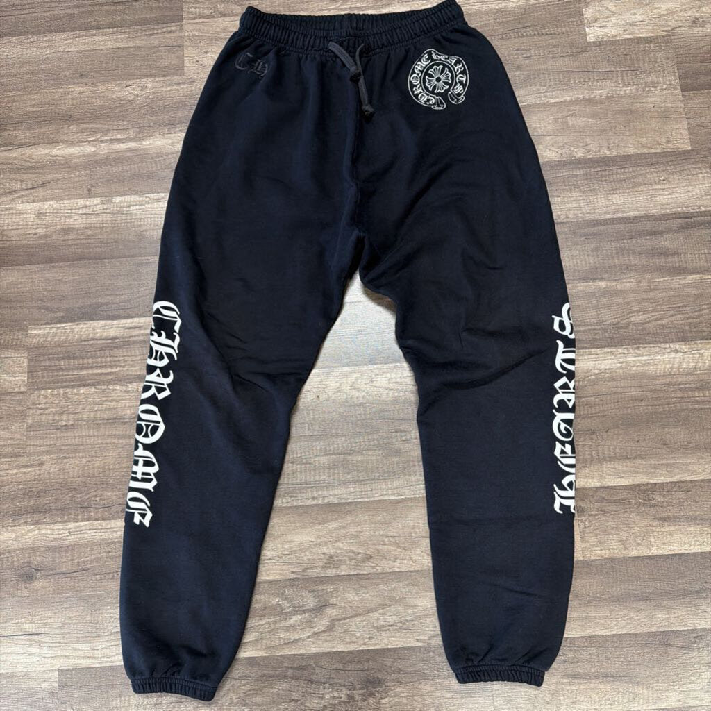 Chrome hearts logo fuck you sweatpants