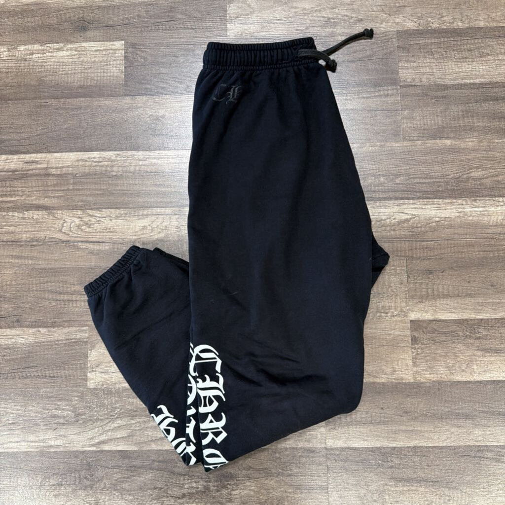 Chrome hearts logo fuck you sweatpants
