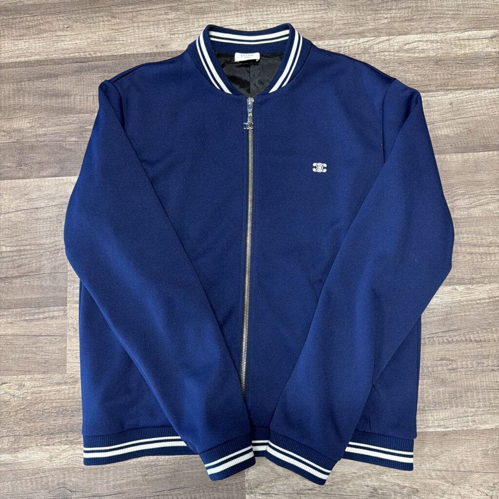 Celine Track Jacket Navy Blue