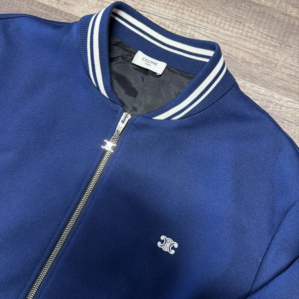 Celine Track Jacket Navy Blue