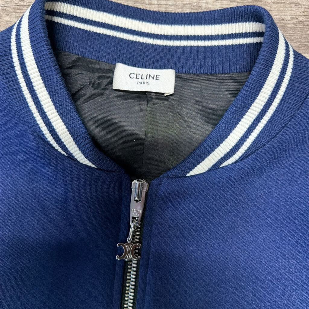 Celine Track Jacket Navy Blue