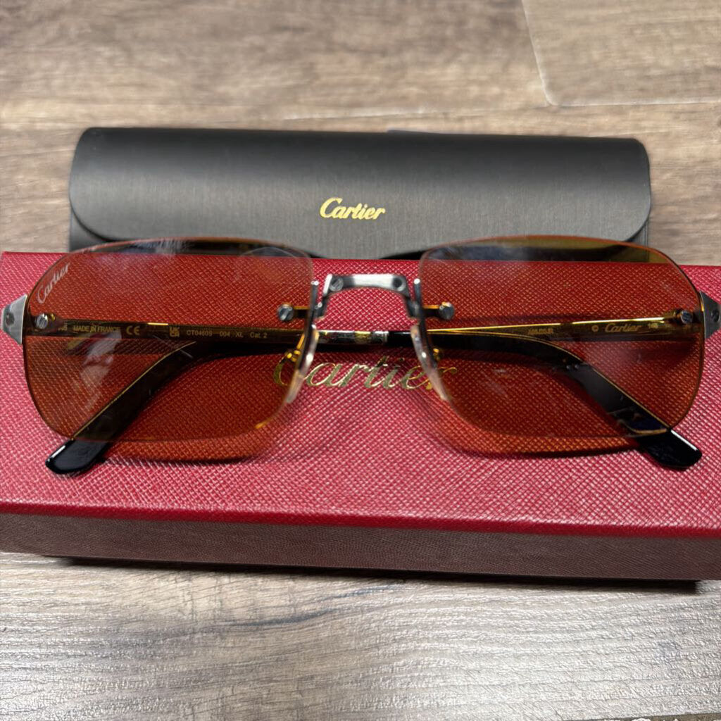 Cartier Yellow Sun Glasses