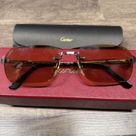 Cartier Yellow Sun Glasses