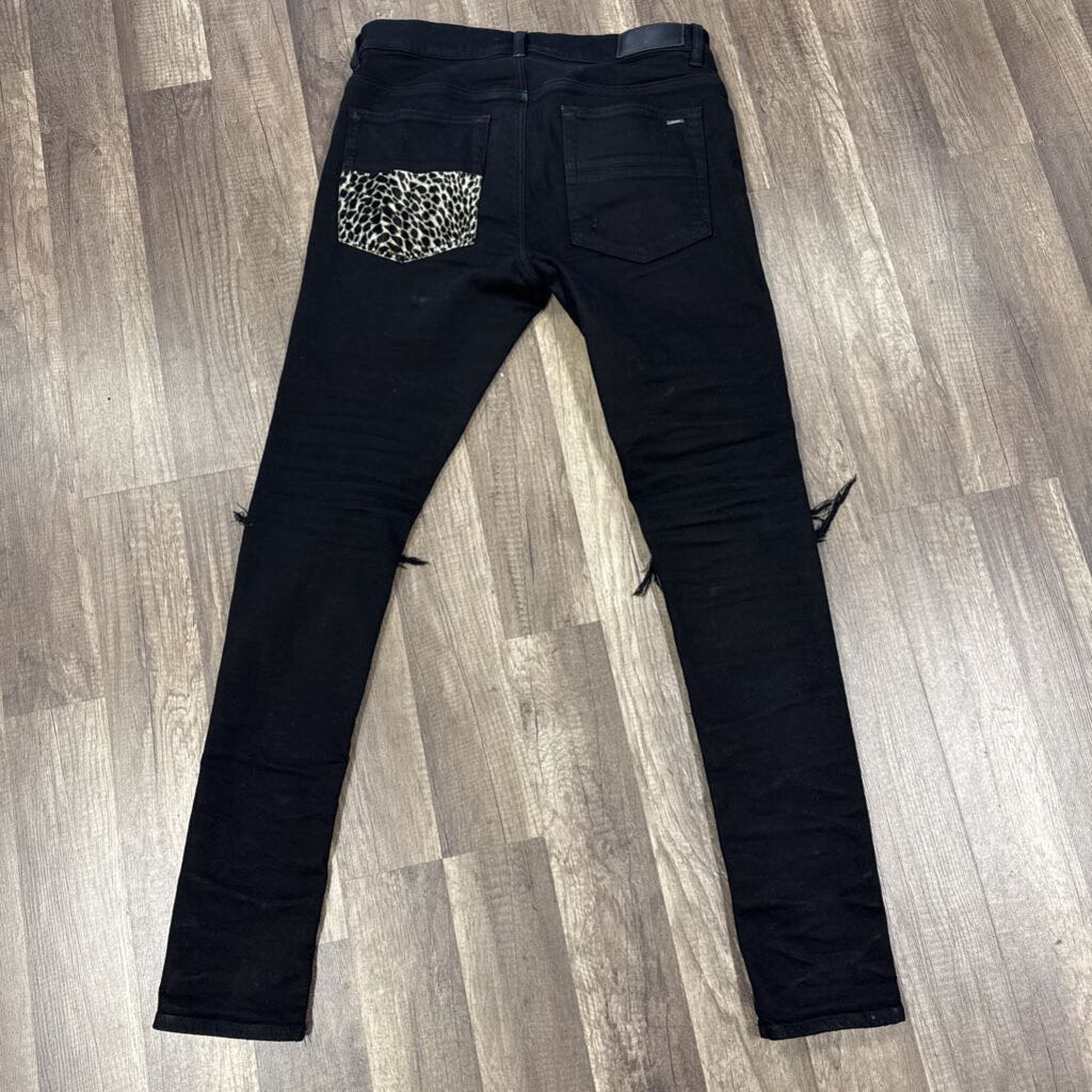 Amiri Mx1 Cheetah Print