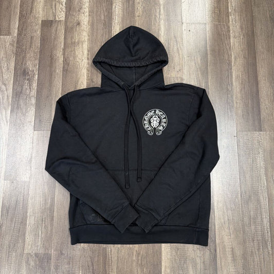 Chrome Hearts Flag Hoodie Black