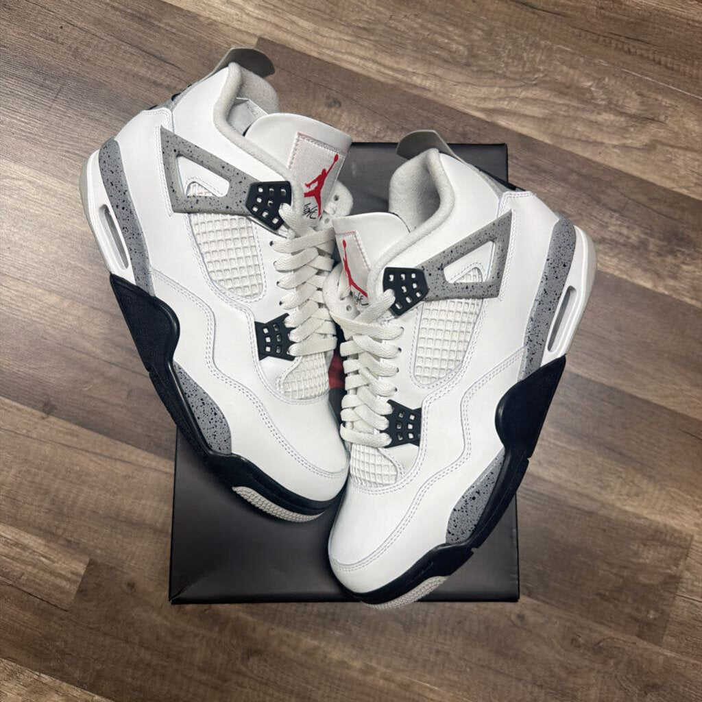 Jordan 4 White Cement