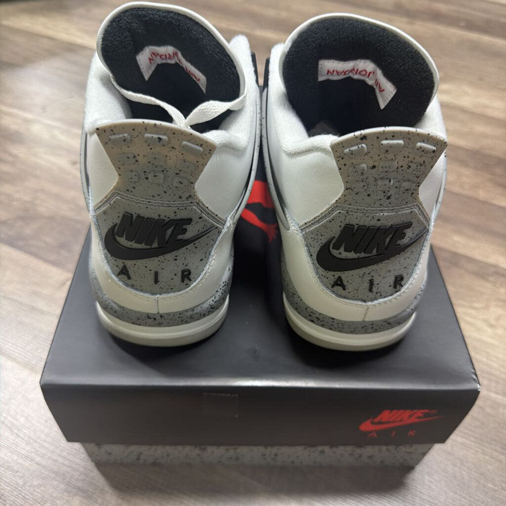Jordan 4 White Cement