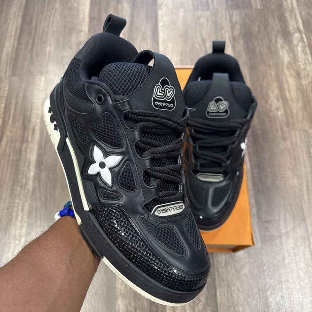 Louis Vuitton Skate Black White