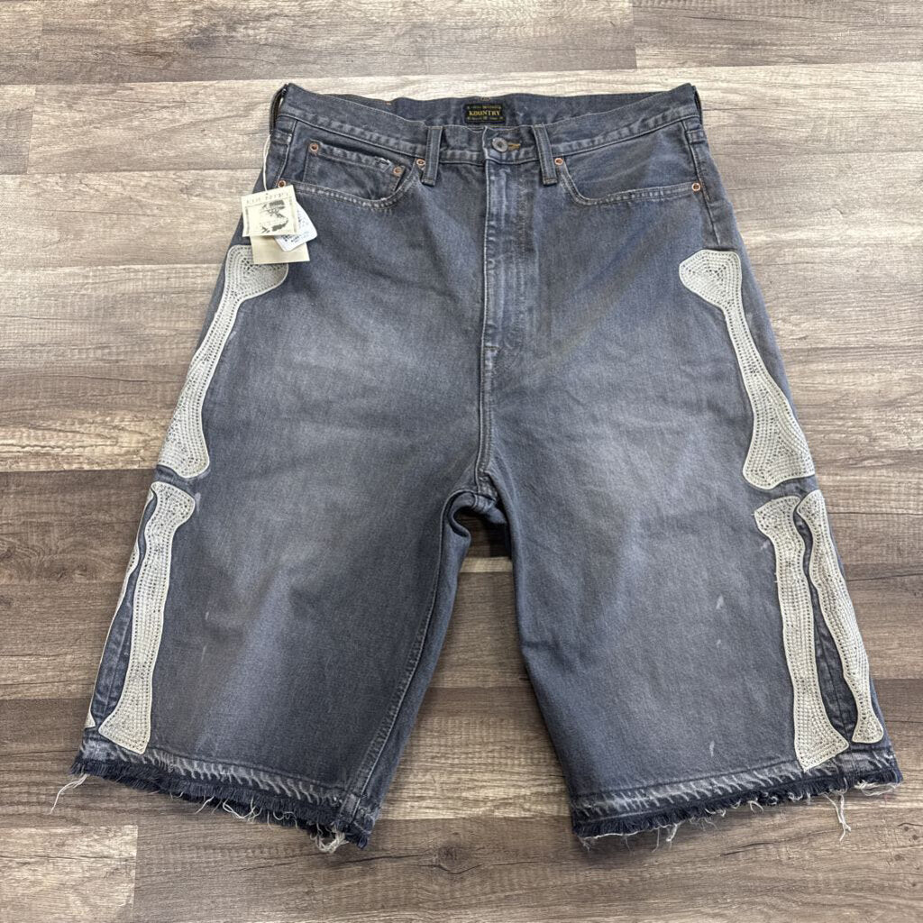 Kapital Bone Shorts Grey