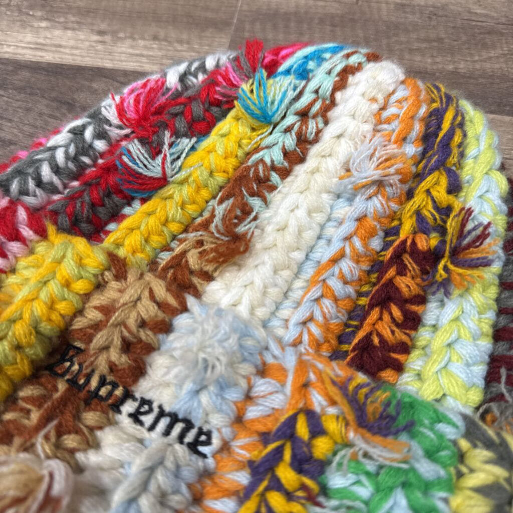 Supreme Knitted Multicolor Beanie