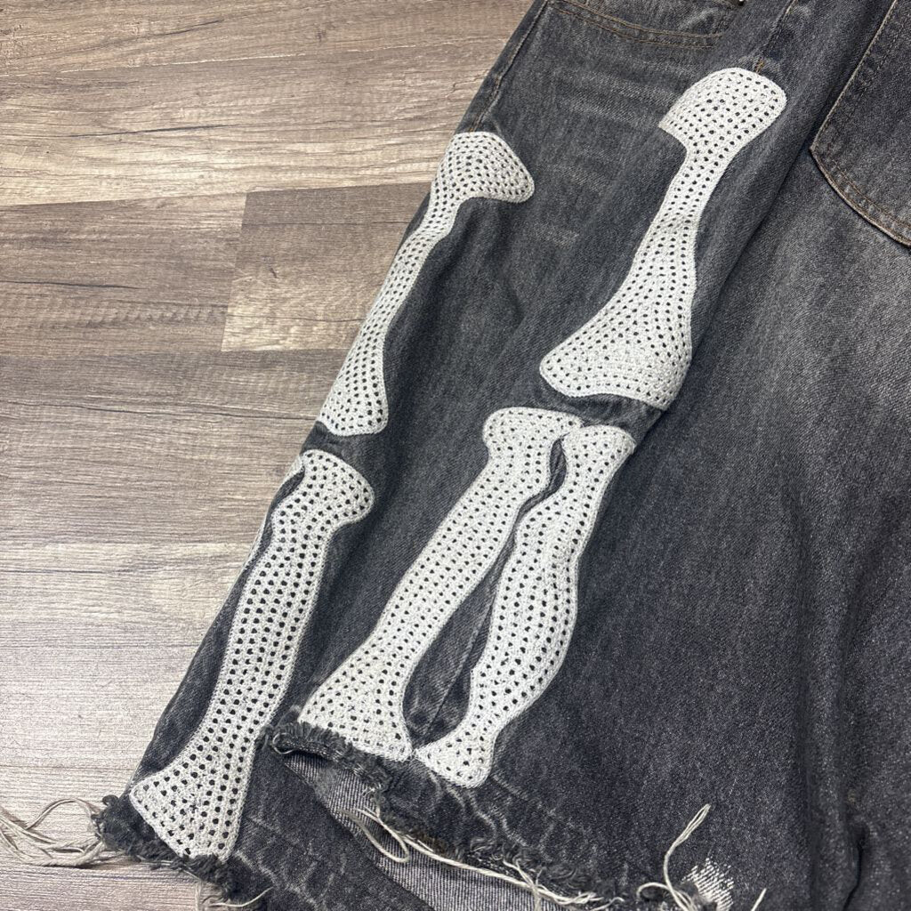 Kapital Bone Shorts Grey