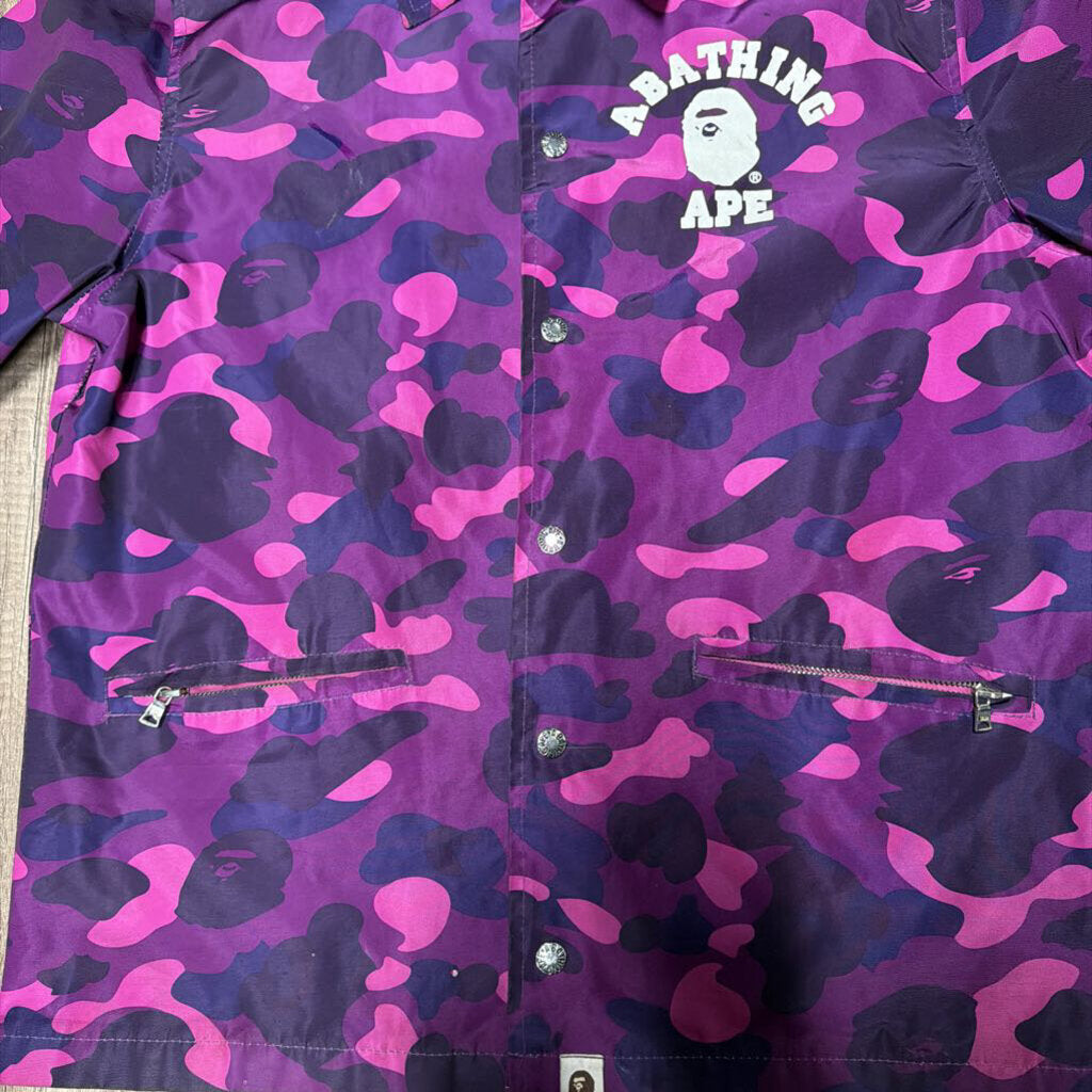 Bape Purple Camo Jacket