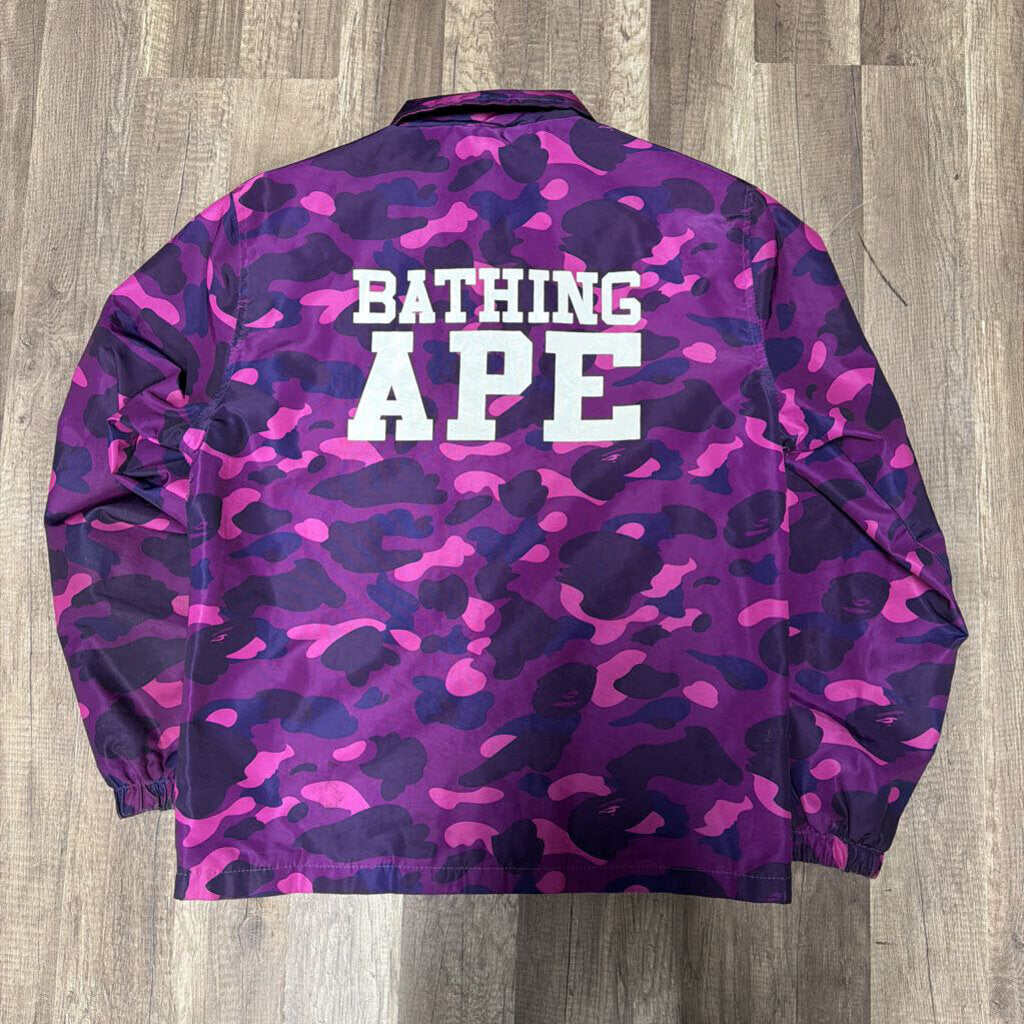 Bape Purple Camo Jacket