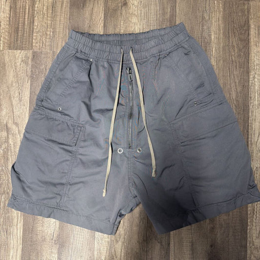 Rick Owen DrkShdw Gray Shorts