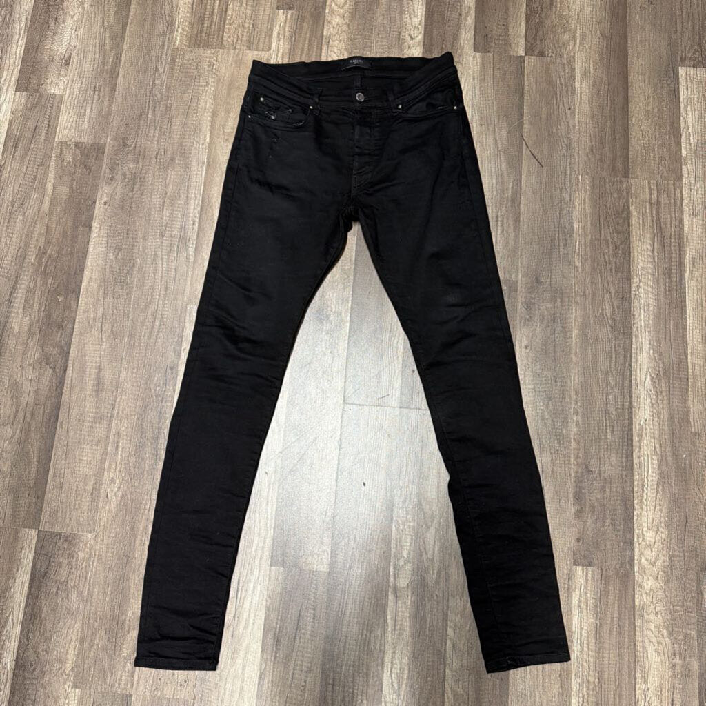 Amiri Jeans Black Plain